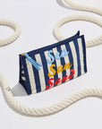 "Sea Sun Sand" Zip Pouch