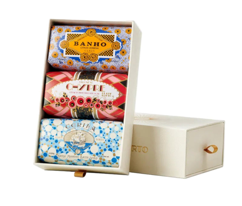 Deco 3 Soaps Gift Box