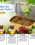 Sugar Free Elderflower Pastilles for Throat and Voices