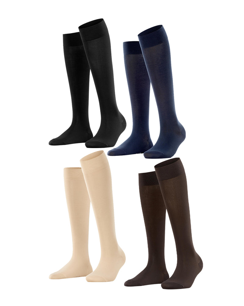 Cotton Touch Women Knee-high Socks