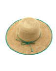 Rachel 4" Brim Crochet Straw Sun Hat