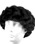 Pleated Mink Fur Headband