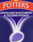 Crystallized Blackcurrant and Glycerine Pastilles