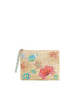 Crab Shell Embellished Wristlet