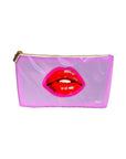 Lilac Lace Kiss Cosmetic Bag
