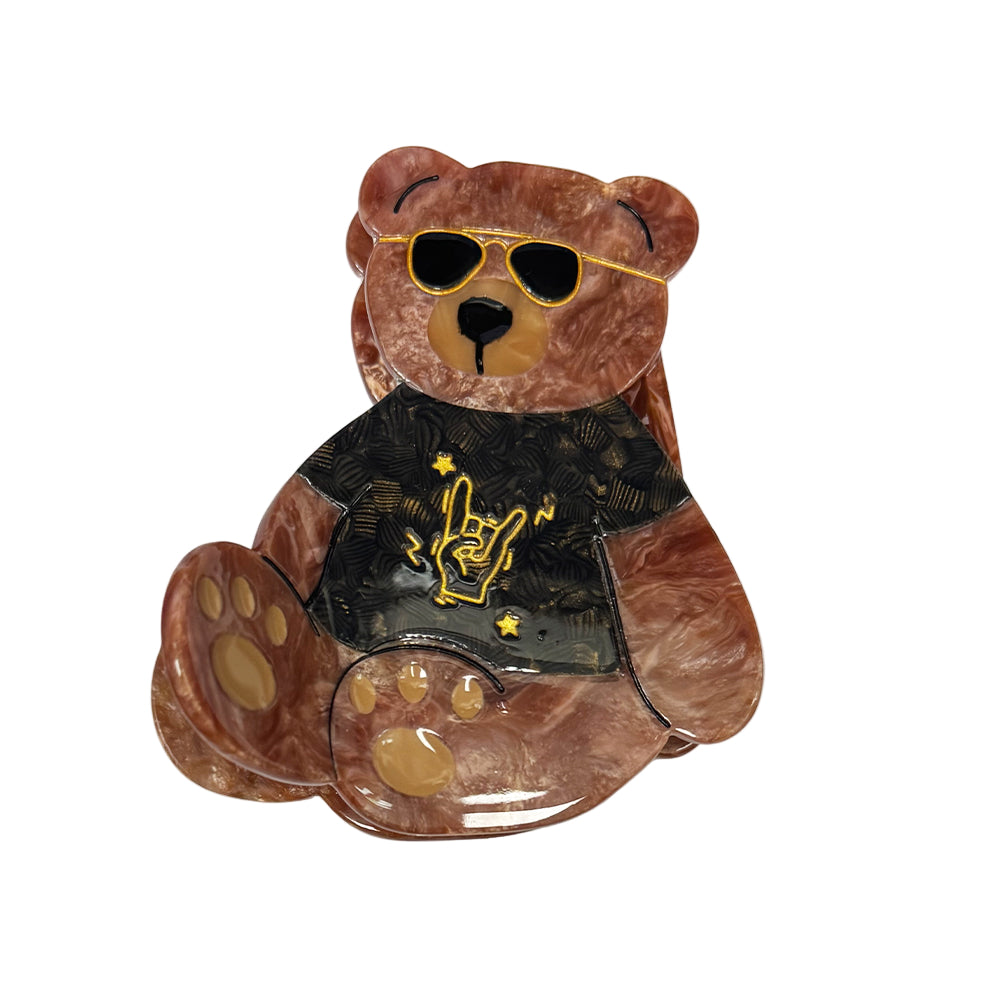 Teddy Bear Hair Clip