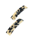 France Luxe Rectangle Barrette Pair - Classic