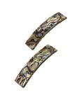 France Luxe Rectangle Barrette Pair - Classic