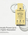 Cymbiotika Liposomal Vitamin D3 + K2 + CoQ10