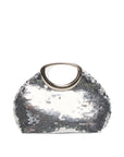 Alina Handbag Silver Sequin