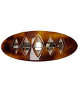 Charles Wahba Oval Diamond Cut Out Barrette