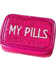 Glitter Pill Case - My Pills Black