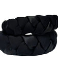 Braided Grosgrain & Silk Headband, Large
