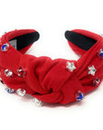 USA Star Studs Knot Heaband