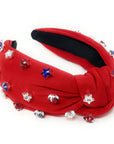 USA Star Studs Knot Heaband