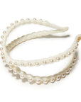 Ivory Crossover Headband
