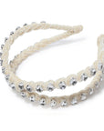 Ivory Crossover Headband