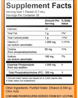 Lypo–Spheric Vitamin C 1,000 mg.