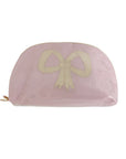 Moire Small Round Zip Cosmetic Case