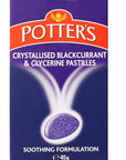 Crystallized Blackcurrant and Glycerine Pastilles