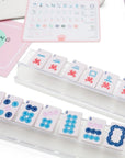 Pale Violet Travel Mahjong Set