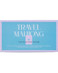 Pale Violet Travel Mahjong Set