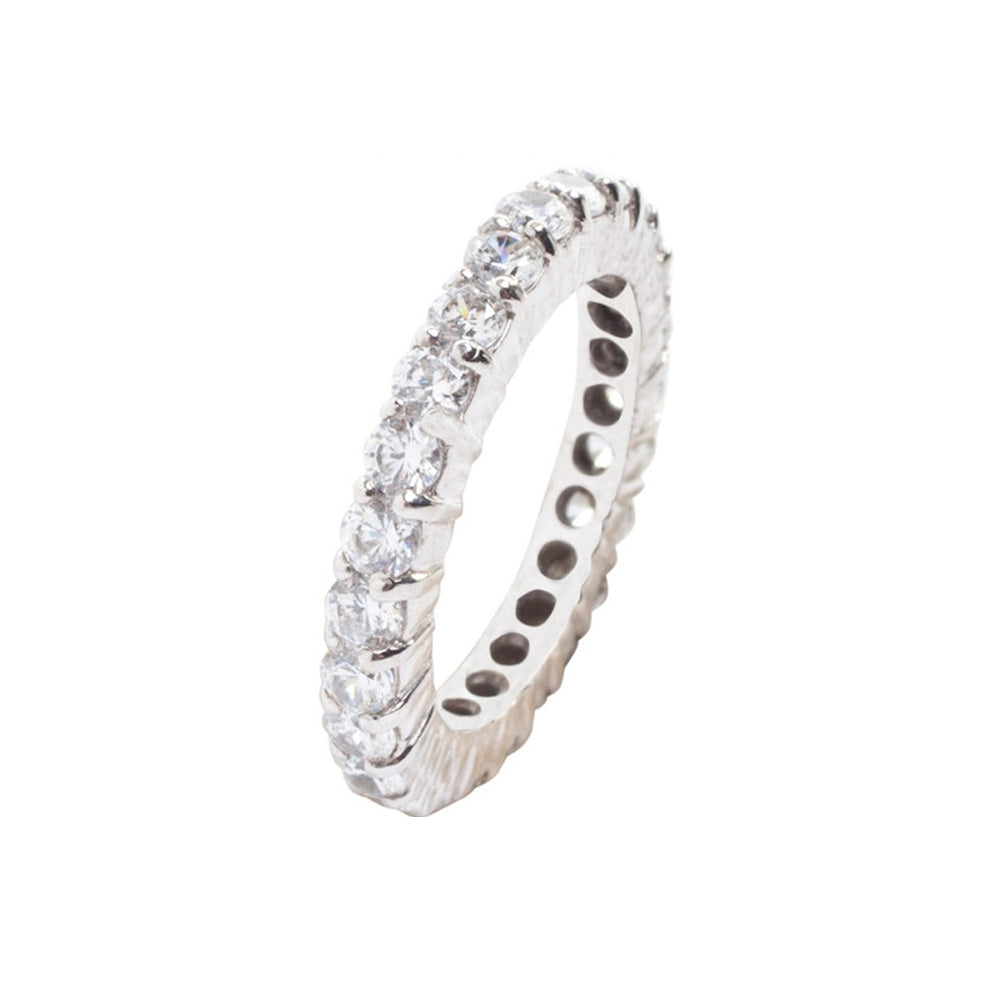 Eternity Band with 27 Round Cut Stones