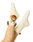 Boyfriend Boxer Trick-or-Treating Dog Socks