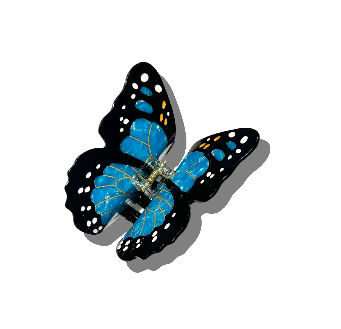 Monarch Butterfly Claw Hair Clip