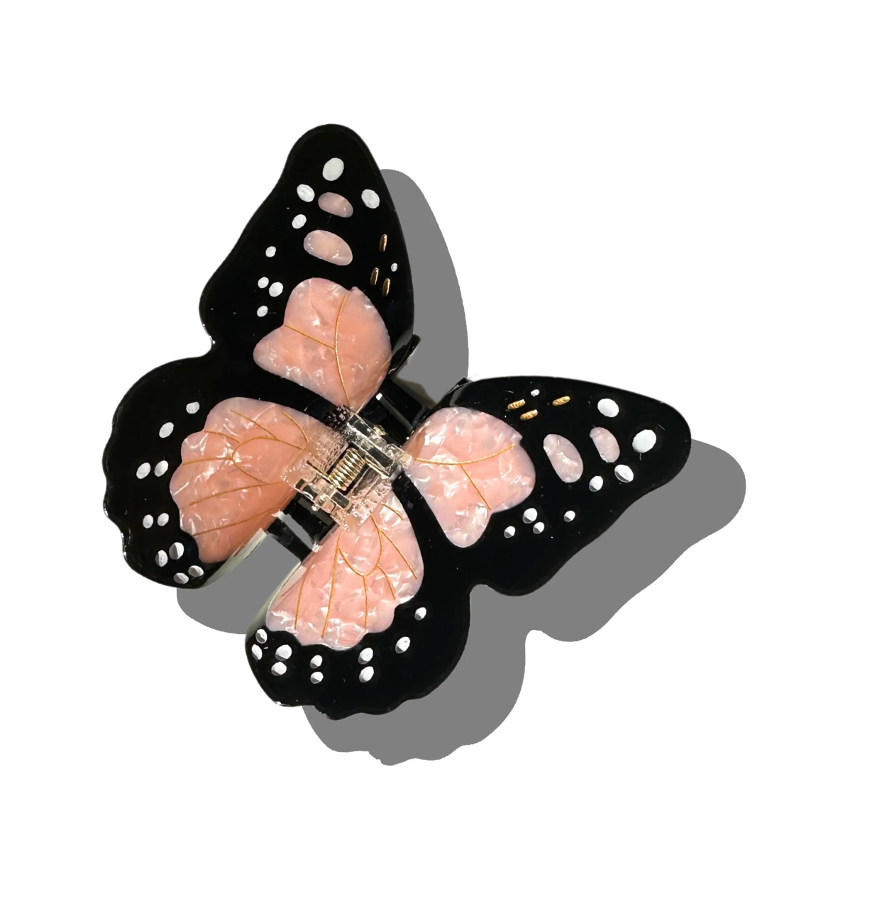 Monarch Butterfly Claw Hair Clip