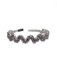 Zig Zag Crystal Headband