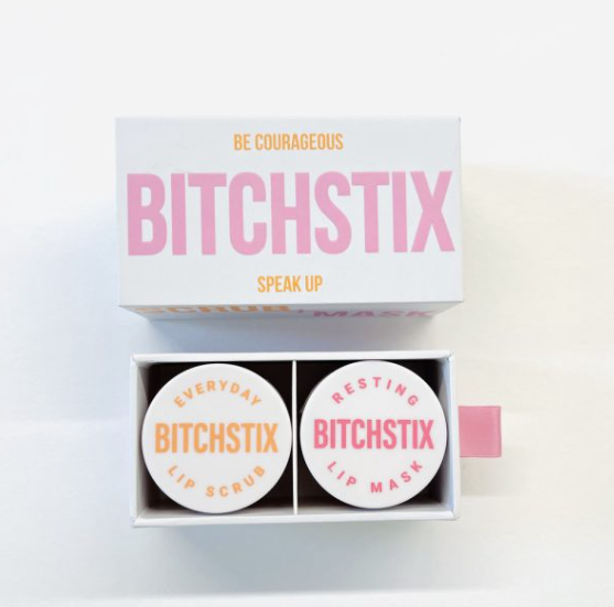 Bitchstix Lip Mask and Lip Scrub Set