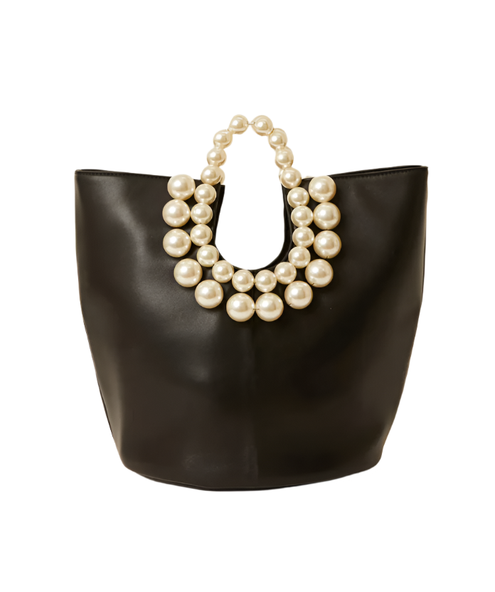 Pearl Beaded Tote