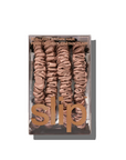 Back to Basics Light Brown Scrunchies
