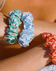 Sea Mist Large Scrunchies