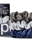 Midnight Large Scrunchies