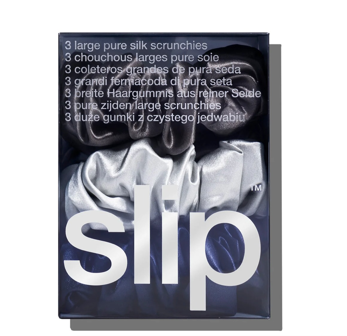 Midnight Large Scrunchies