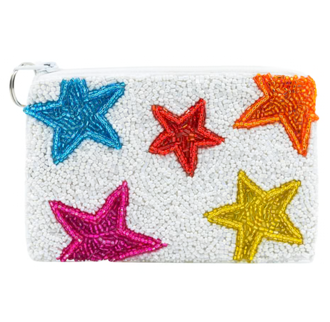 Star Beaded Coin Purse
