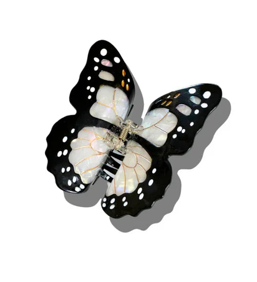 Monarch Butterfly Claw Hair Clip