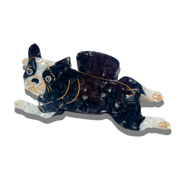 French Bulldog Claw Hair Clip