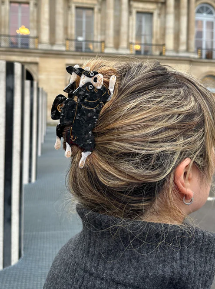 French Bulldog Claw Hair Clip