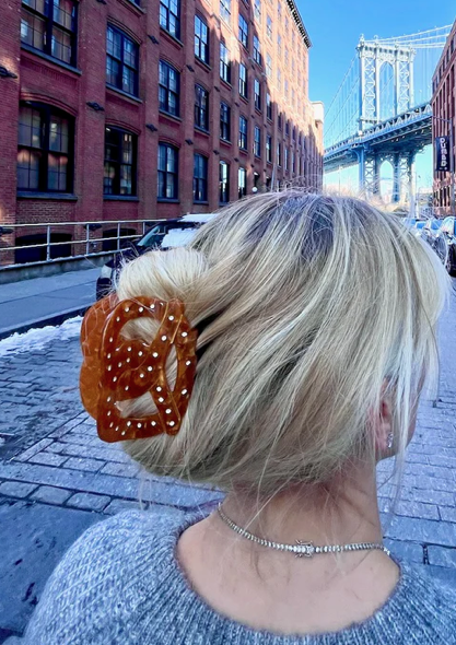 Pretzel Hair Claw Clip