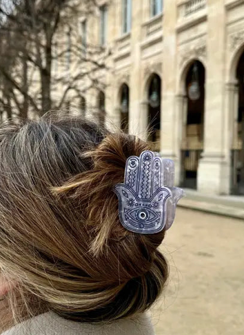 Hamsa Hair Claw Clip