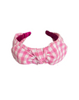 Gingham Twisted Headband