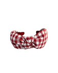 Gingham Twisted Headband