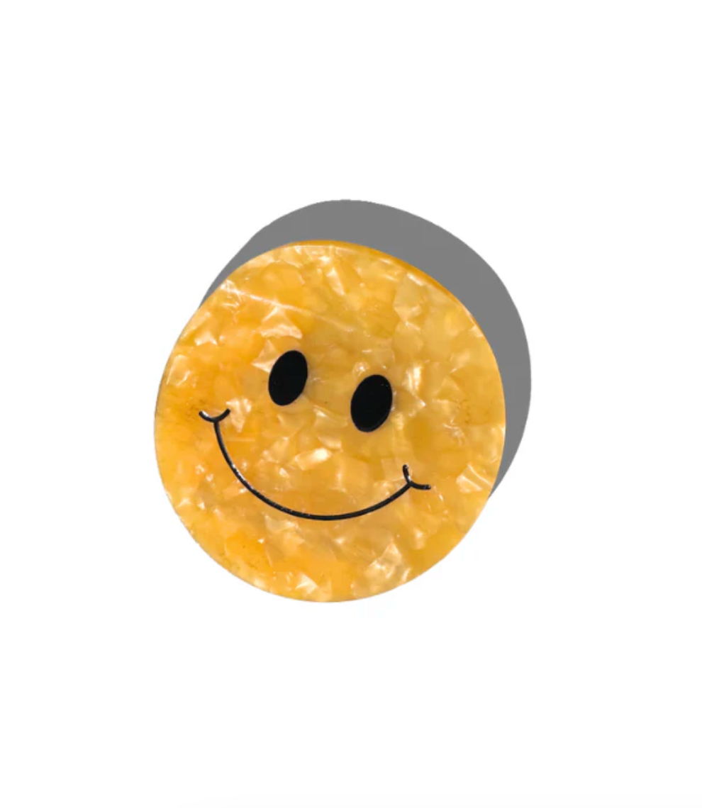 Smiley Claw Hair Clip