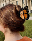 Monarch Butterfly Claw Hair Clip