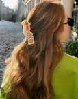 Mahjong Claw Hair Clip