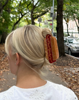 Hot Dog Claw Hair Clip