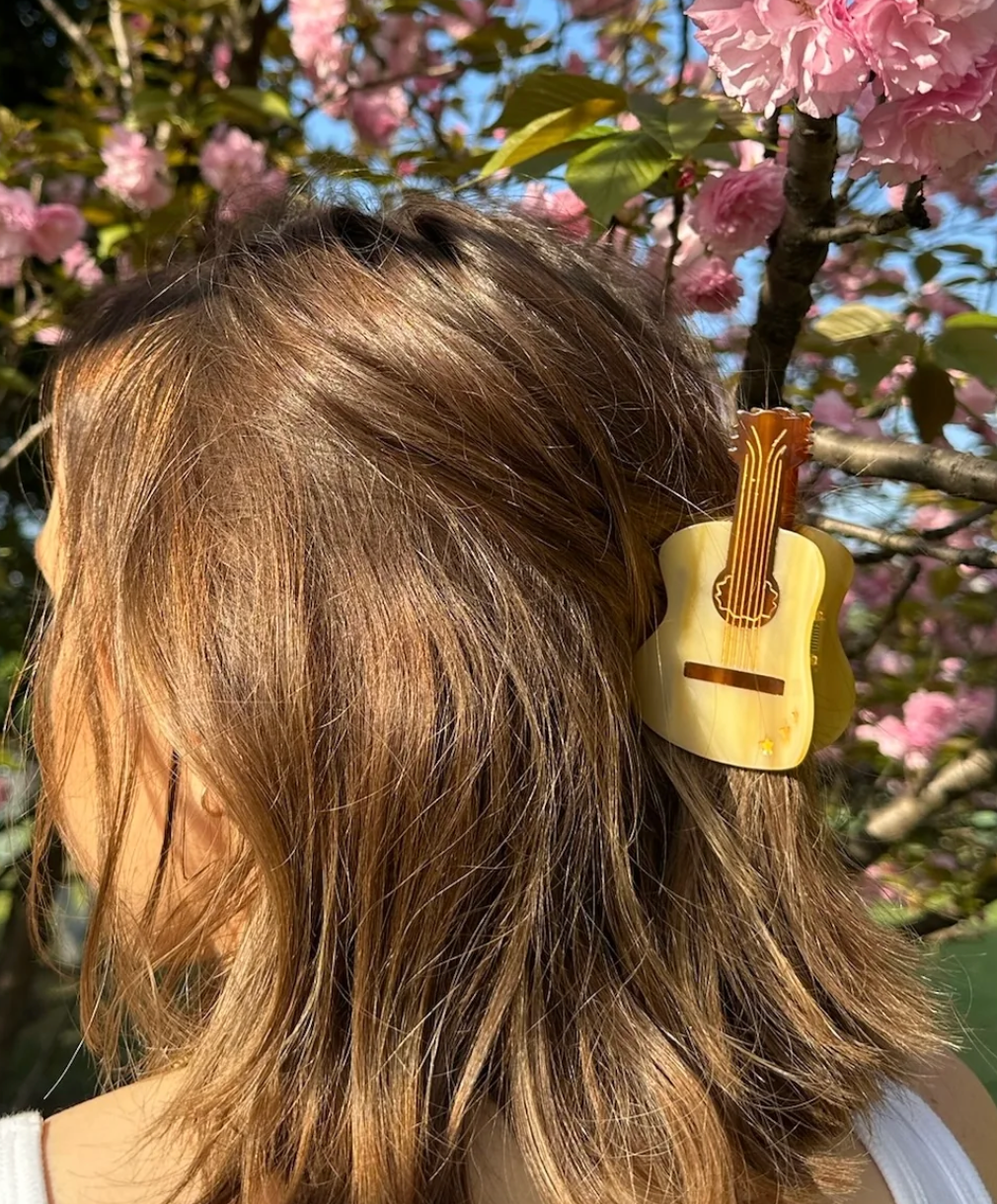 Guitar Claw Hair Clip